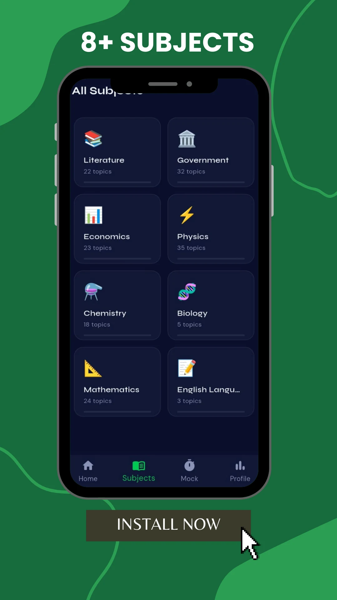Pass JAMB App 2027 screenshot