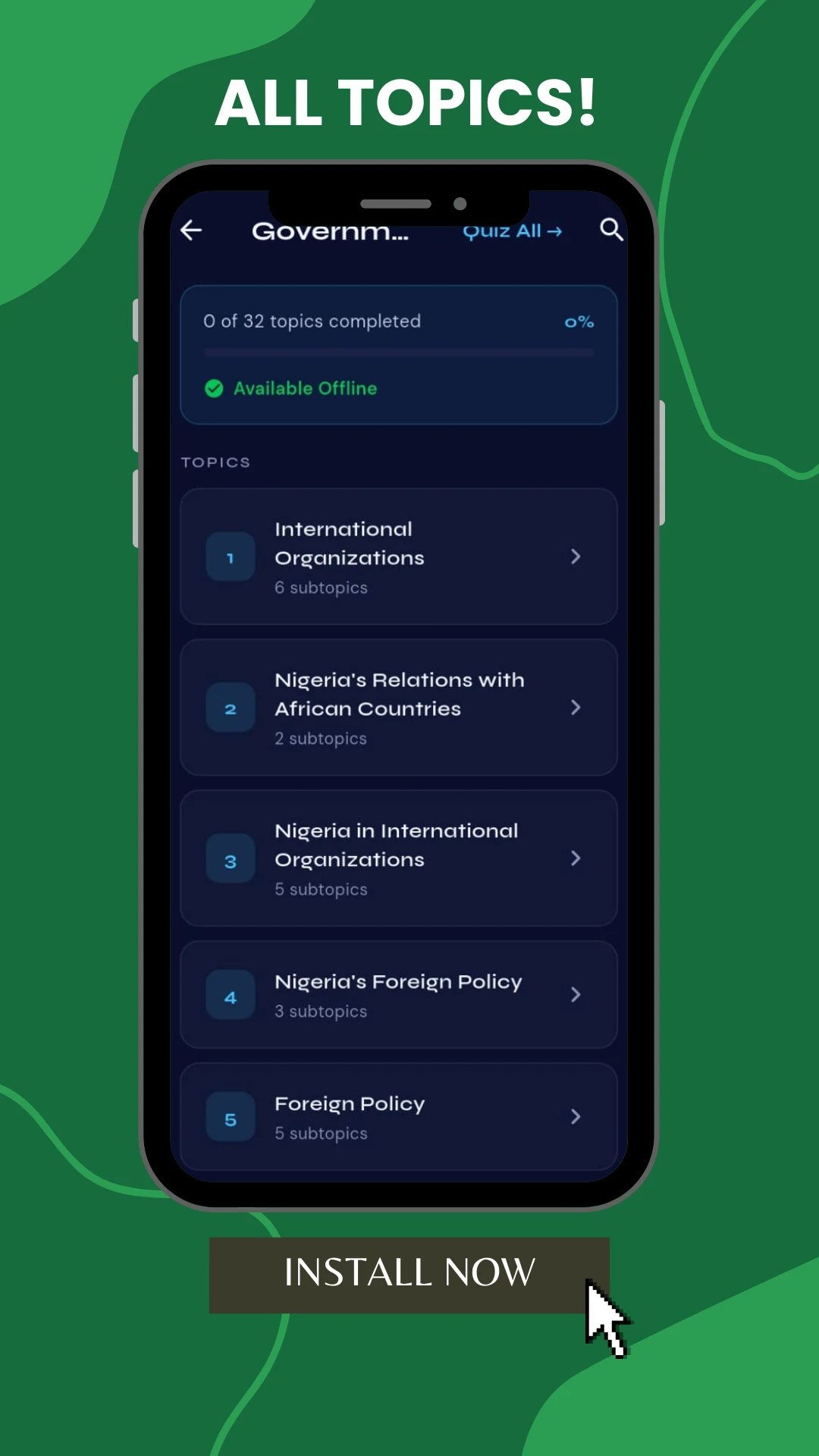 Pass JAMB App 2027 screenshot